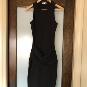 James Perse Rouched Cotton Dress